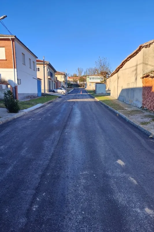 Villoruela mejora la pavimentación de varias calles