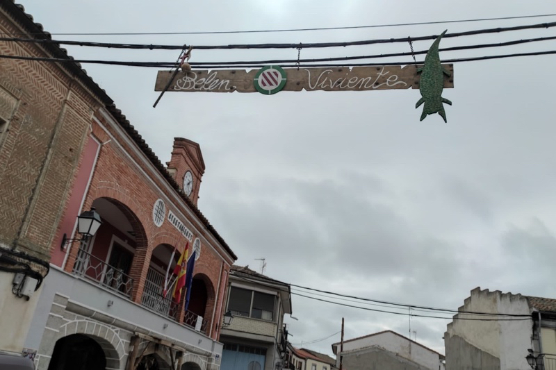 Santiago de la Puebla comienza a montar su Belén Viviente