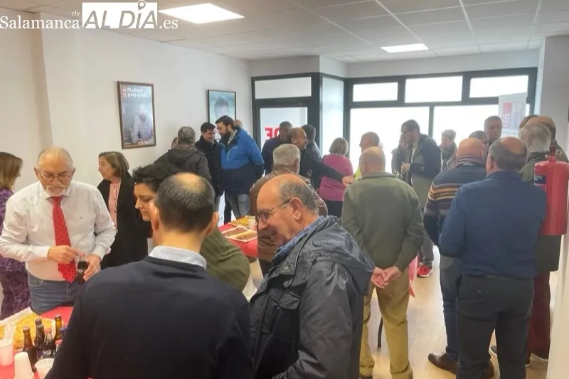 El PSOE de la comarca de Peñaranda ha celebrado el aniversario de la Constitución