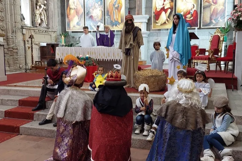 El Colegio La Encarnación celebraba su eucaristía de Navidad