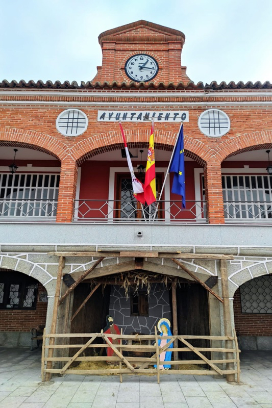 Santiago de la Puebla comienza a montar su Belén Viviente