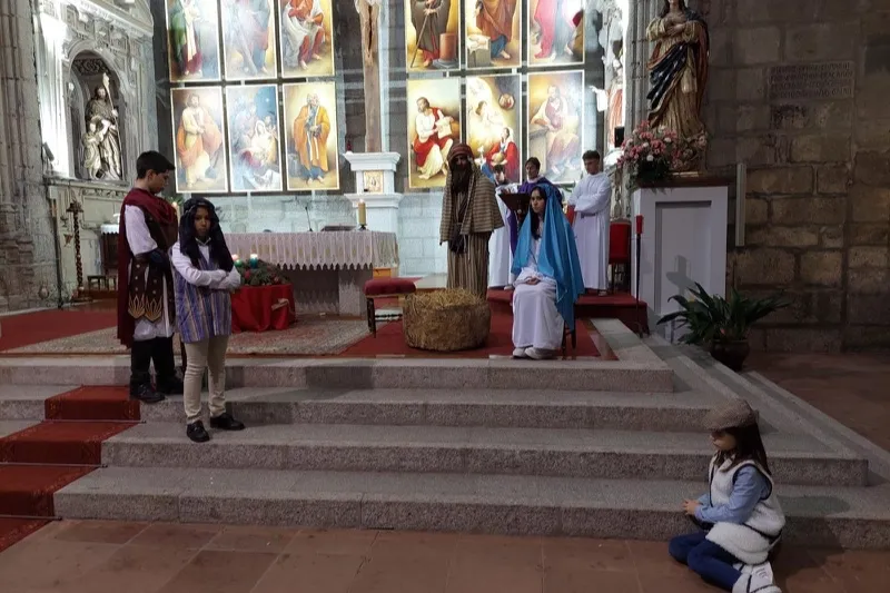 El Colegio La Encarnación celebraba su eucaristía de Navidad