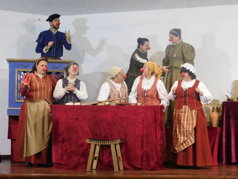 Representación de la obra 'Buscando a Nebrija' en Barruecopardo