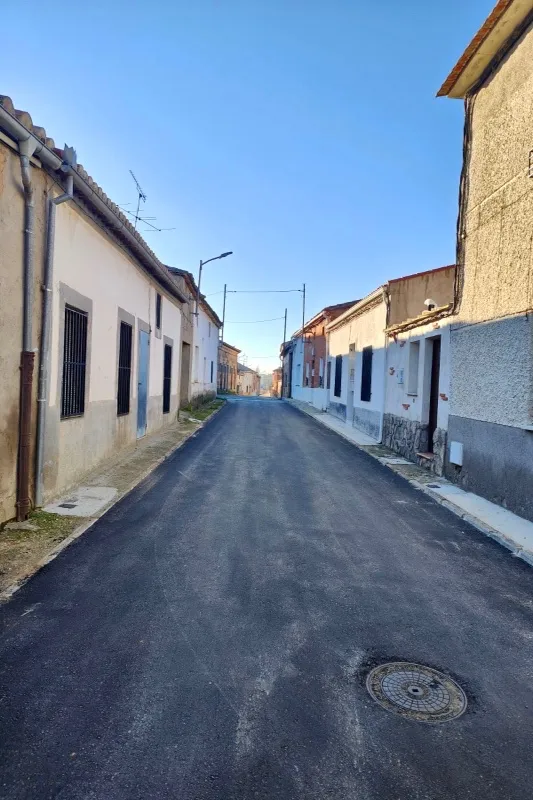 Villoruela mejora la pavimentación de varias calles