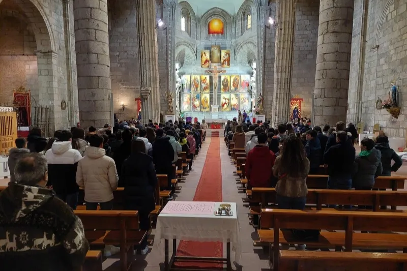 El Colegio La Encarnación celebraba su eucaristía de Navidad