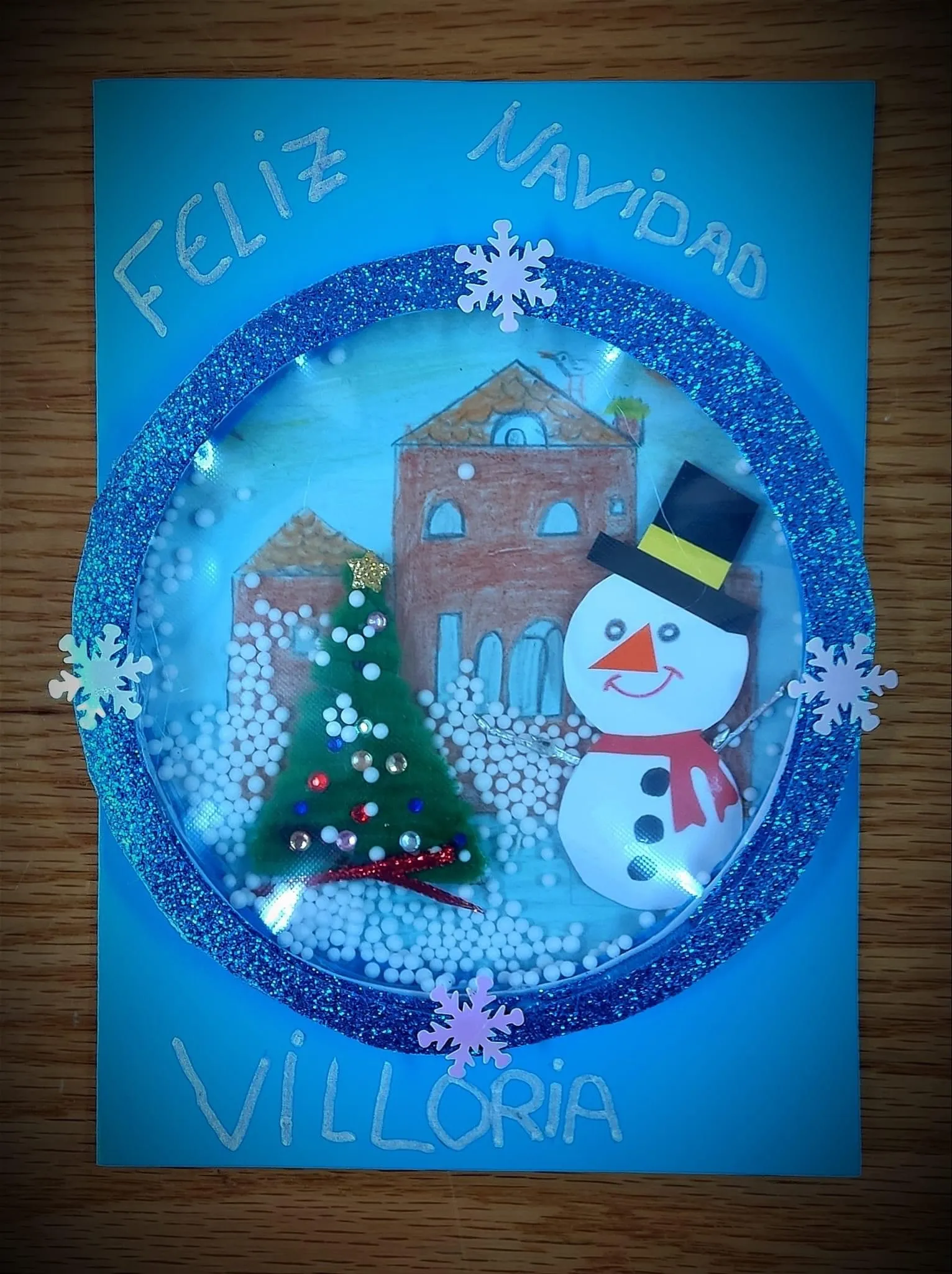 Foto 2 - El CEIP Gabriel y Gal&aacute;n de Villoria descubre los ganadores del concurso de postales navide&ntilde;as