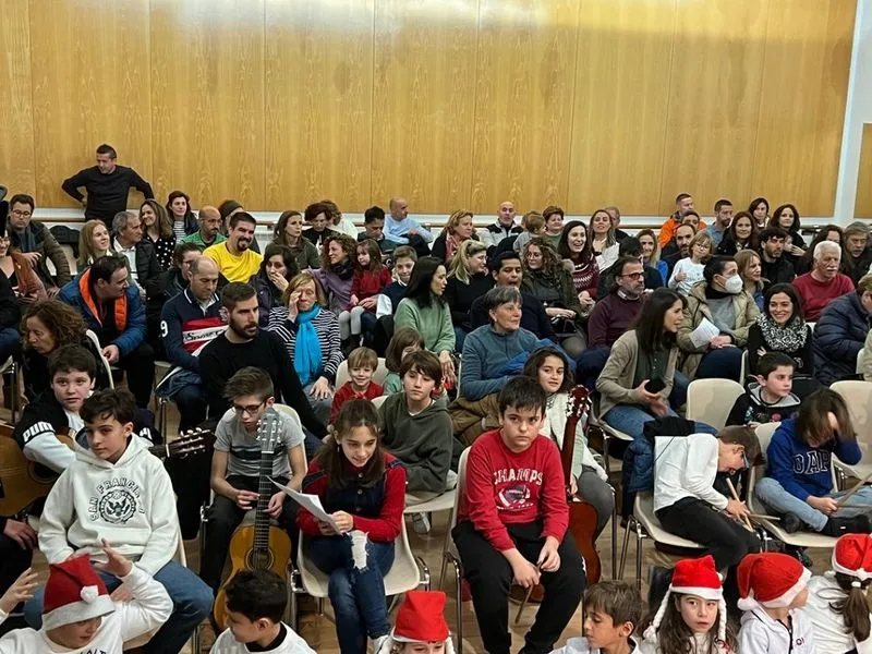 Concierto de Navidad de los alumnos de los cursos de Música 