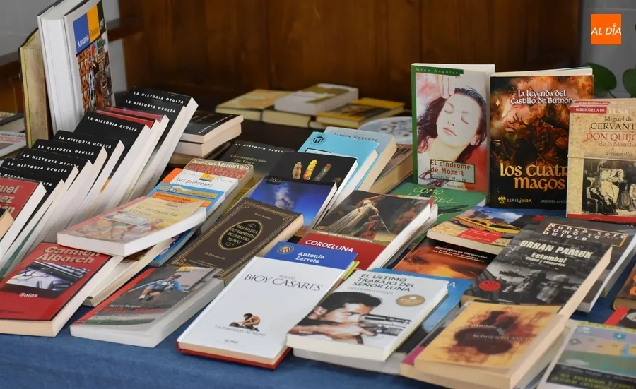 Foto 4 - El IES Tierra suma un puesto de libros a su mercadillo solidario