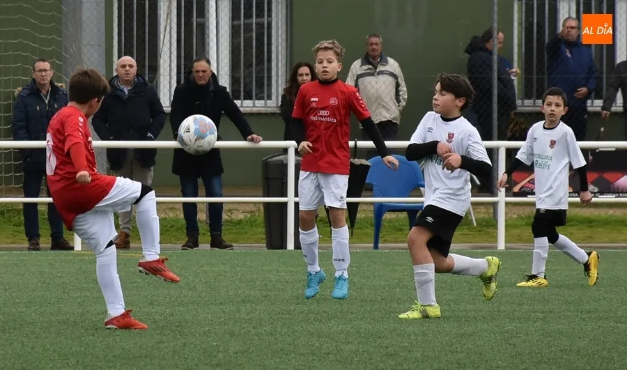 Foto 2 - #M | 11 DIC | Una genialidad decanta el igualado duelo alev&iacute;n entre el Ciudad Rodrigo B y el Hergar E