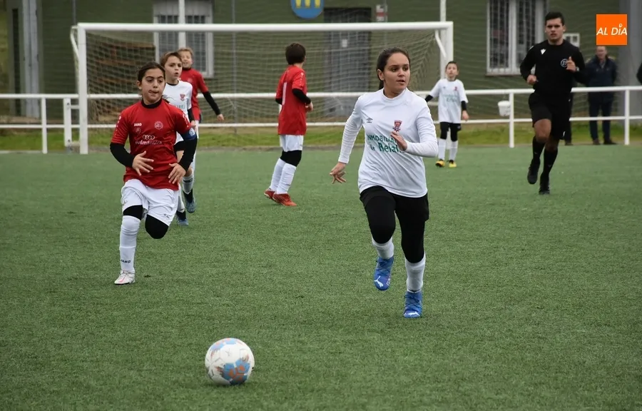 Foto 6 - #M | 11 DIC | Una genialidad decanta el igualado duelo alev&iacute;n entre el Ciudad Rodrigo B y el Hergar E