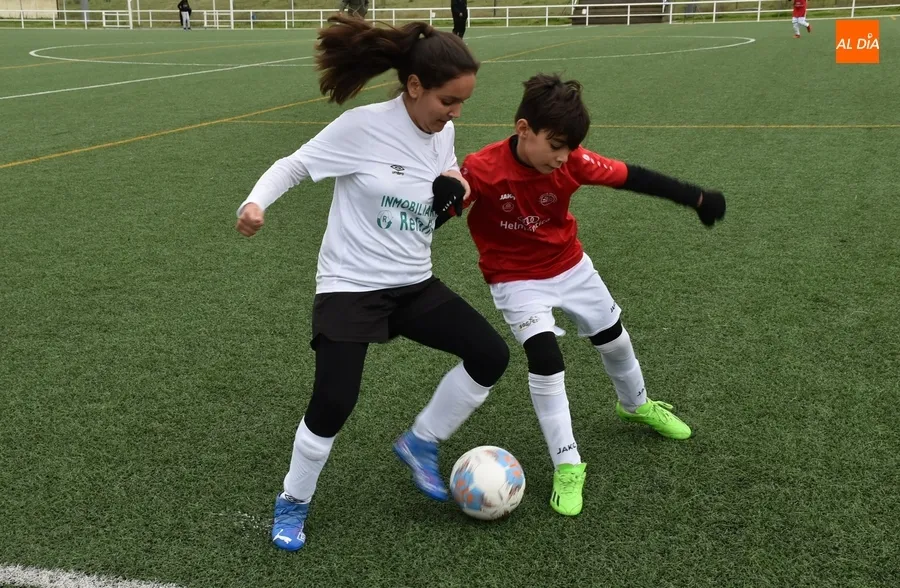 Foto 7 - #M | 11 DIC | Una genialidad decanta el igualado duelo alev&iacute;n entre el Ciudad Rodrigo B y el Hergar E