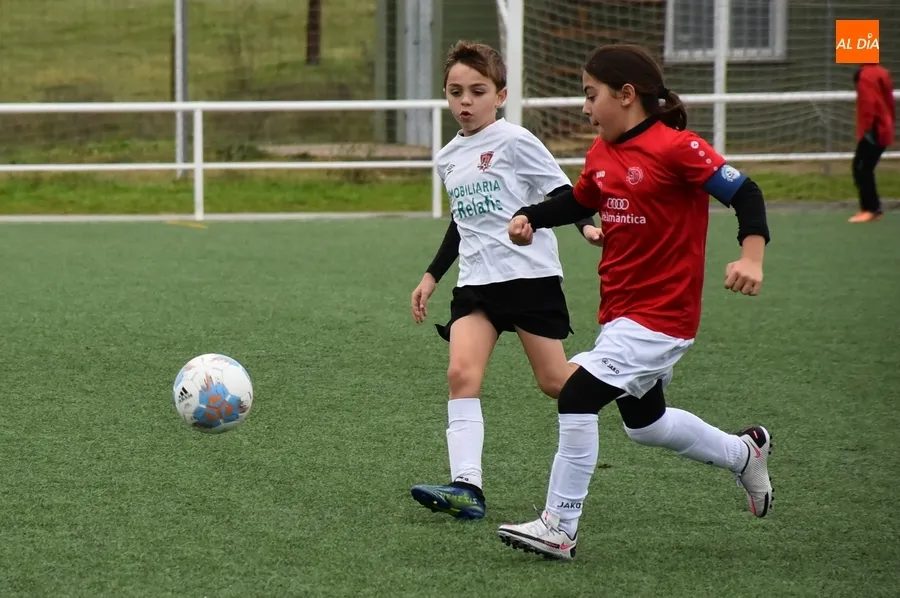 Foto 8 - #M | 11 DIC | Una genialidad decanta el igualado duelo alev&iacute;n entre el Ciudad Rodrigo B y el Hergar E