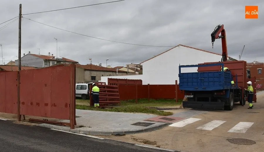 Foto 4 - Arranca el montaje de la infraestructura callejera necesaria para el Carnaval