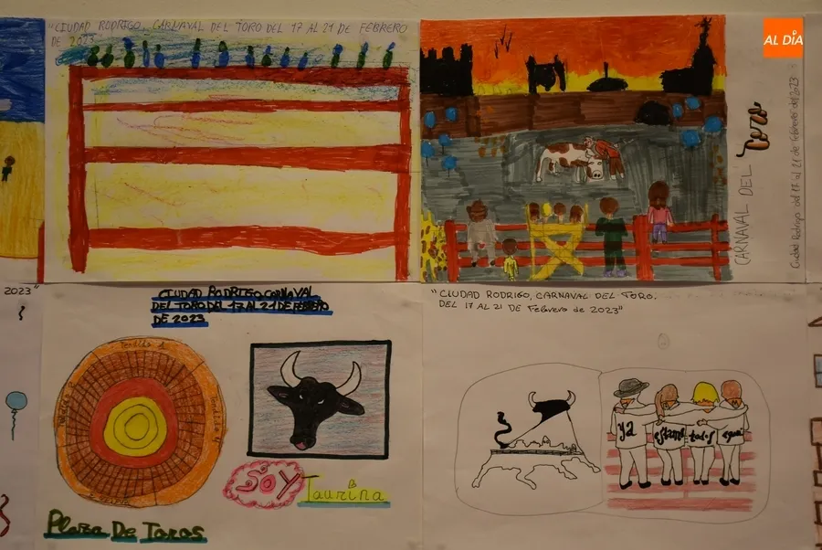 Foto 11 - Presentados 408 trabajos al Concurso de Dibujo Infantil del Carnaval del Toro 2023