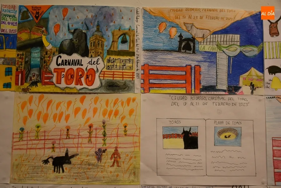 Foto 10 - Presentados 408 trabajos al Concurso de Dibujo Infantil del Carnaval del Toro 2023