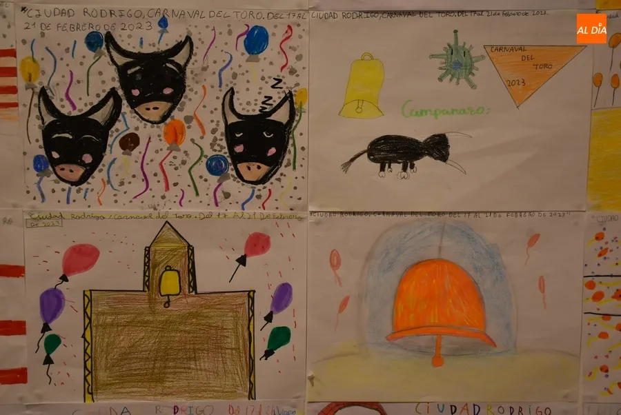 Foto 9 - Presentados 408 trabajos al Concurso de Dibujo Infantil del Carnaval del Toro 2023