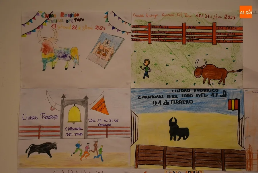 Foto 8 - Presentados 408 trabajos al Concurso de Dibujo Infantil del Carnaval del Toro 2023