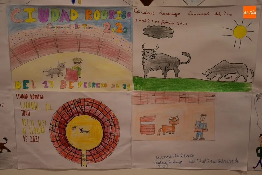 Foto 7 - Presentados 408 trabajos al Concurso de Dibujo Infantil del Carnaval del Toro 2023