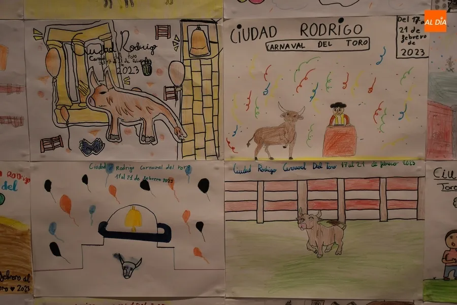 Foto 5 - Presentados 408 trabajos al Concurso de Dibujo Infantil del Carnaval del Toro 2023