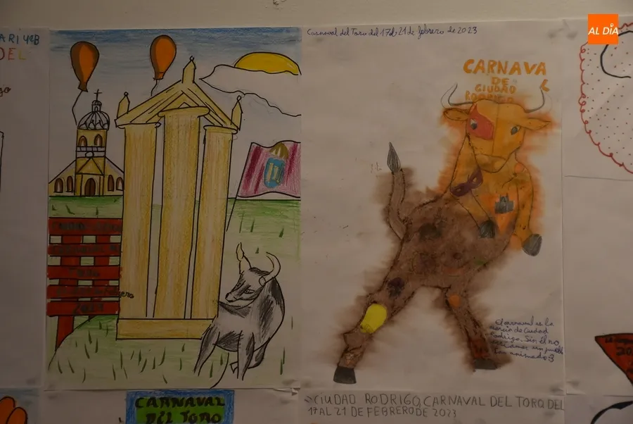Foto 4 - Presentados 408 trabajos al Concurso de Dibujo Infantil del Carnaval del Toro 2023