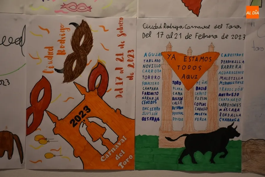 Foto 3 - Presentados 408 trabajos al Concurso de Dibujo Infantil del Carnaval del Toro 2023