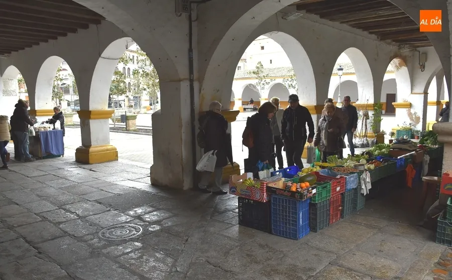 Foto 2 - A cubierto por la lluvia peri&oacute;dica la edici&oacute;n adelantada del Mercado de los Martes