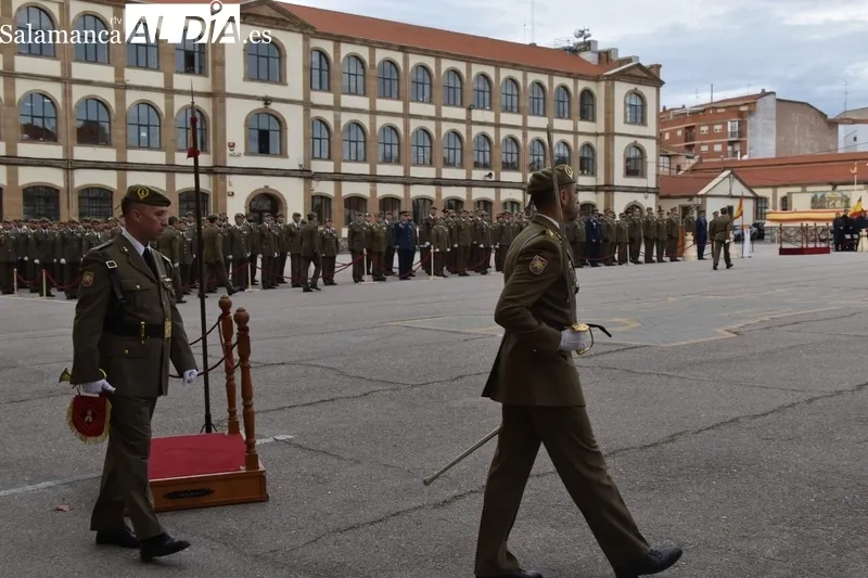 Toma de Posesión de Luis Fernando Núñez Allué como Jefe del Regimiento de Especialidades de Ingenieros nº 11. Fotos de Elena González