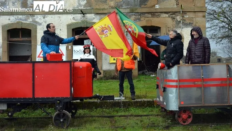 Actos en recuerdo de la inauguración de la vía férrea La Fuente de San Esteban-Barcad'Alva