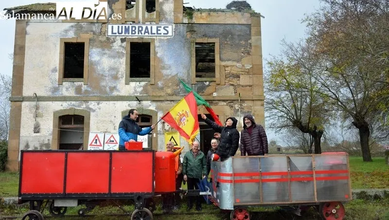 Actos en recuerdo de la inauguración de la vía férrea La Fuente de San Esteban-Barcad'Alva