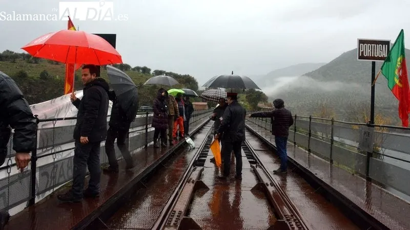 Actos en recuerdo de la inauguración de la vía férrea La Fuente de San Esteban-Barcad'Alva