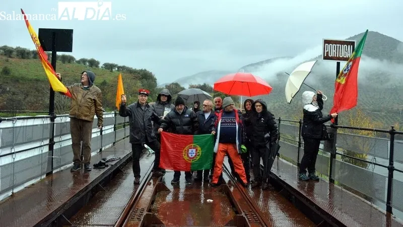 Actos en recuerdo de la inauguración de la vía férrea La Fuente de San Esteban-Barcad'Alva