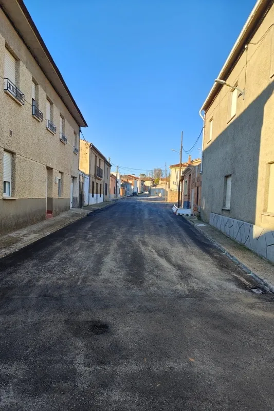 Villoruela mejora la pavimentación de varias calles
