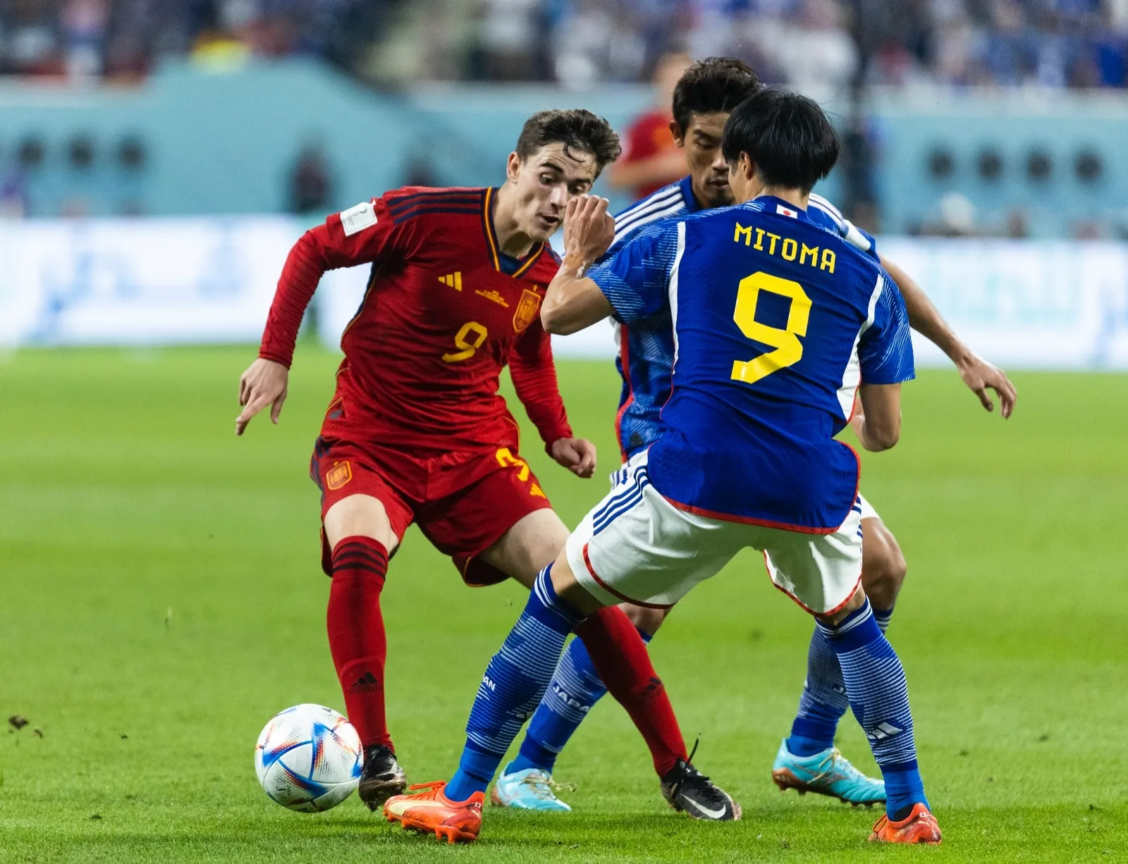 Galería de imágenes del Japón - España / Fotos: Sefutbol