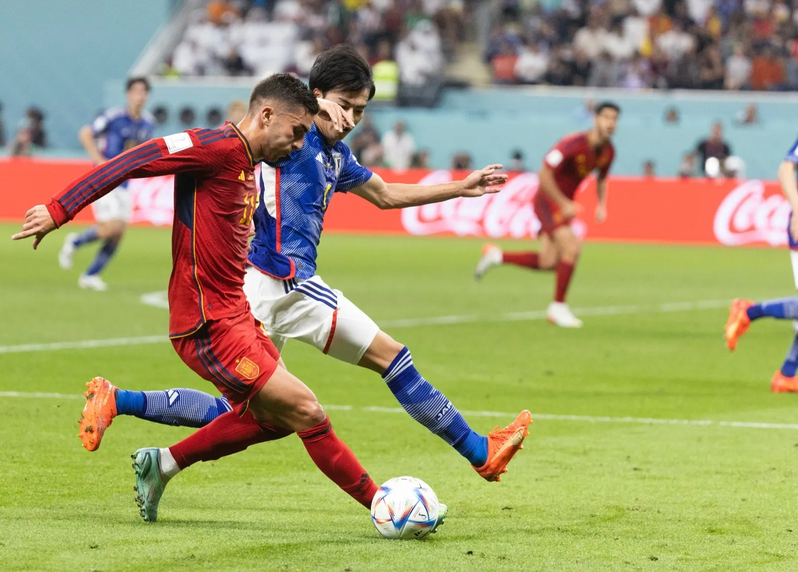 Galería de imágenes del Japón - España / Fotos: Sefutbol