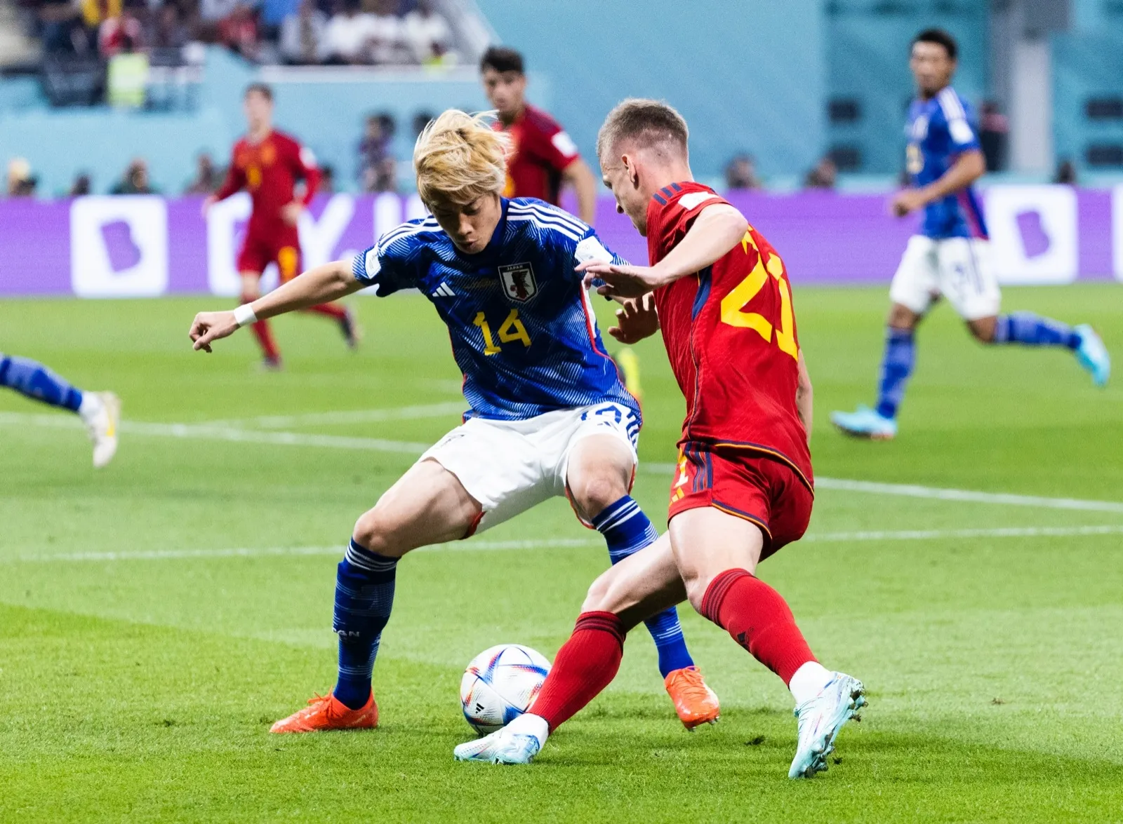 Galería de imágenes del Japón - España / Fotos: Sefutbol