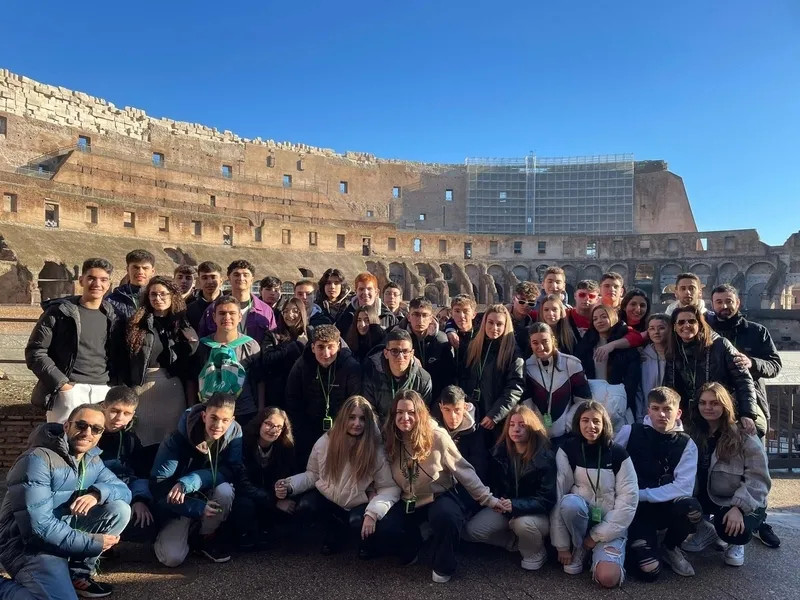 Viaje de estudios de los alumnos del Colegio Antonio Machado. Fotos Víctor Luis Martín Martín