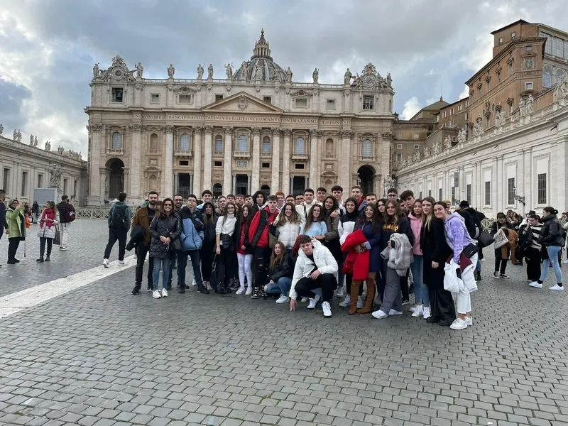 Viaje de estudios de los alumnos del Colegio Antonio Machado. Fotos Víctor Luis Martín Martín