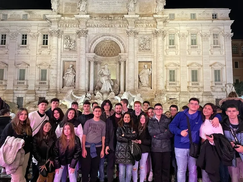 Viaje de estudios de los alumnos del Colegio Antonio Machado. Fotos Víctor Luis Martín Martín