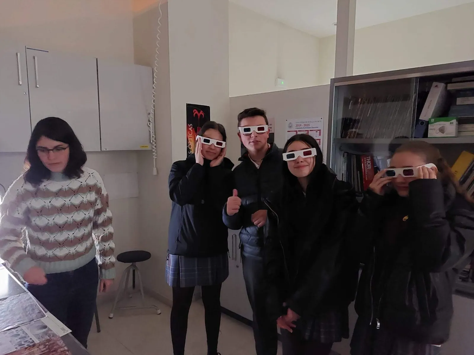 Alumnos de 4º de la ESO. Foto Colegio San Juan Bosco