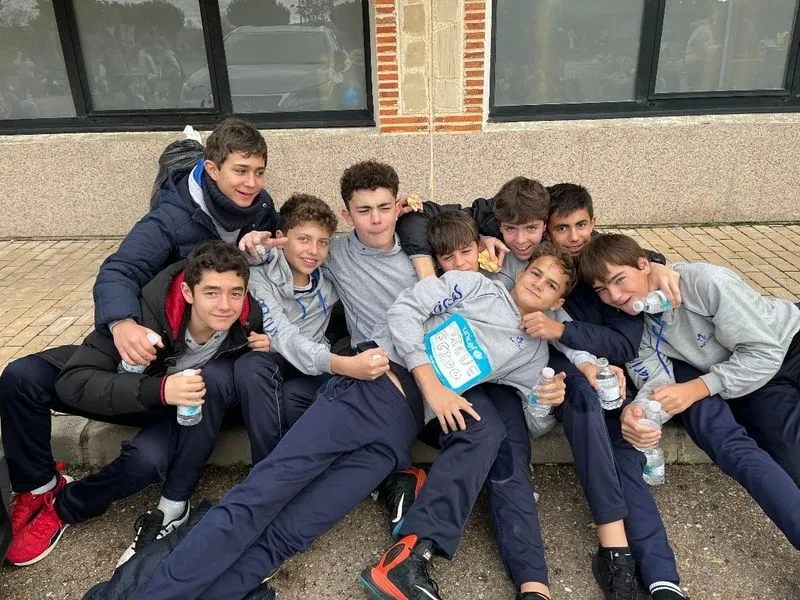 Tradicional Marcha solidaria de Navidad del colegio Marista de Salamanca