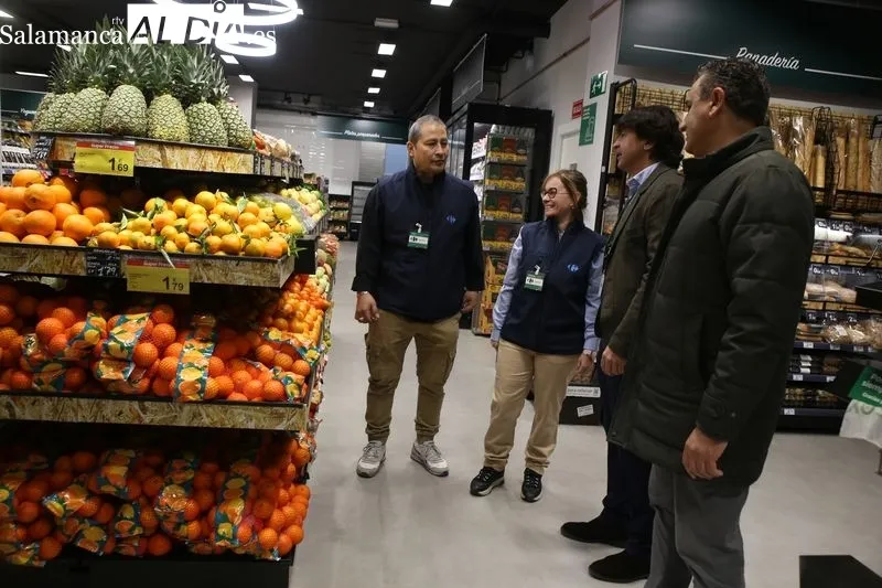Carrefour Express abrió sus puertas puntualmente en Alba de Tormes. Fotos: Estudio Digital Francisco Cañizal