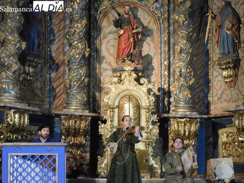 Representación de la obra 'Buscando a Nebrija' en La Fregeneda