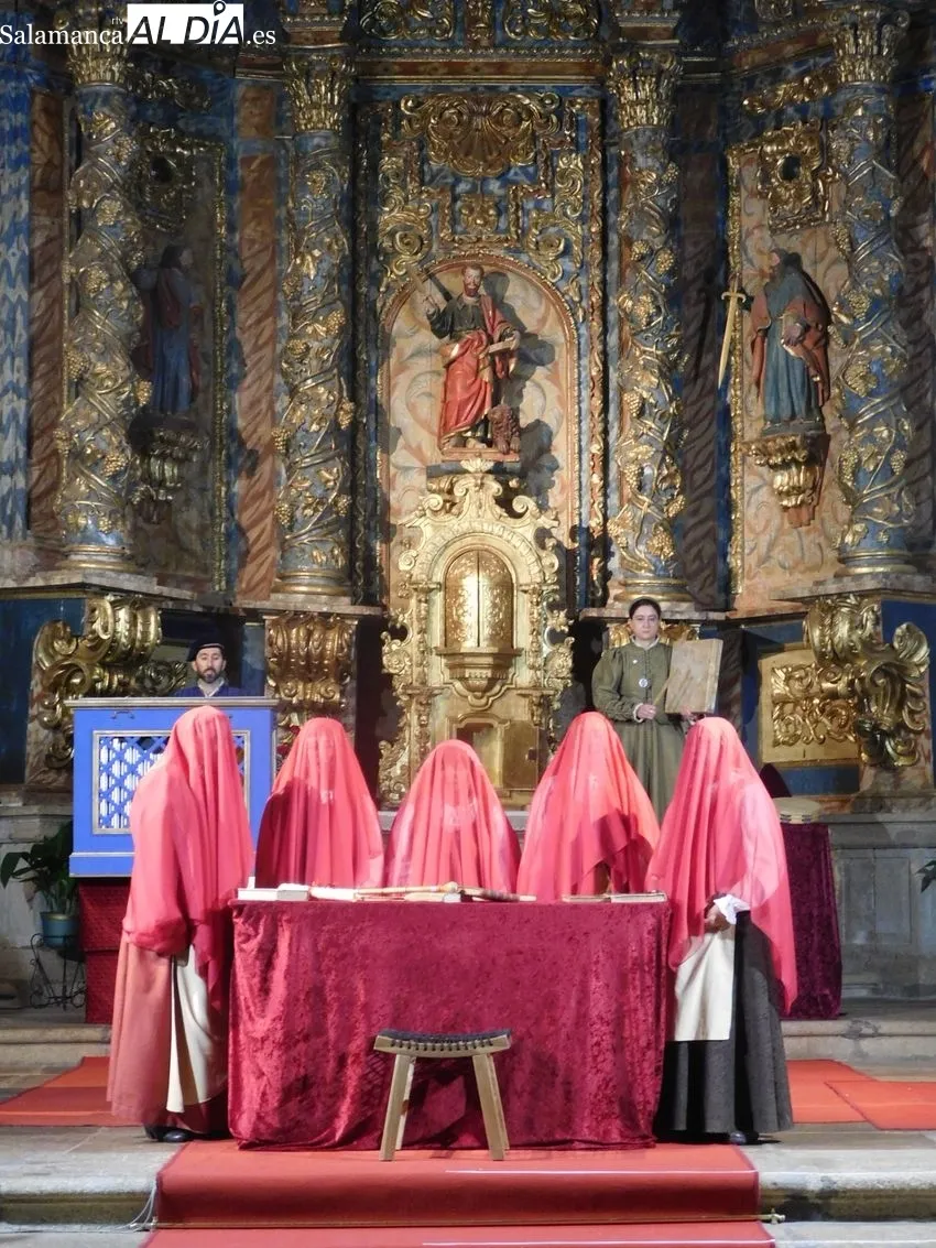 Representación de la obra 'Buscando a Nebrija' en La Fregeneda