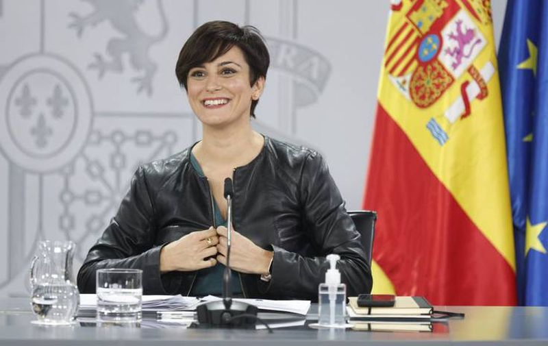 La ministra de Política Territorial y portavoz del Gobierno, Isabel Rodríguez. Foto de Eduardo Parra - EUROPA PRESS