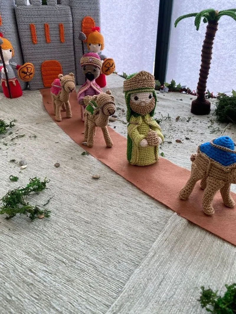 Imágenes del Nacimiento y de la XI Feria de los dulces de las monjas