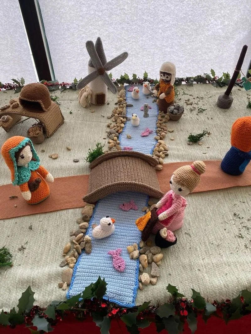 Imágenes del Nacimiento y de la XI Feria de los dulces de las monjas