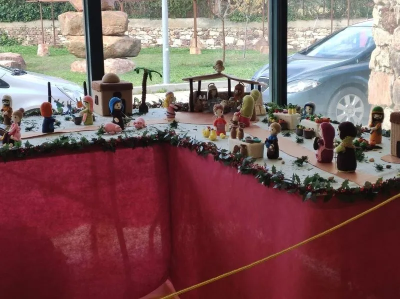 Imágenes del Nacimiento y de la XI Feria de los dulces de las monjas