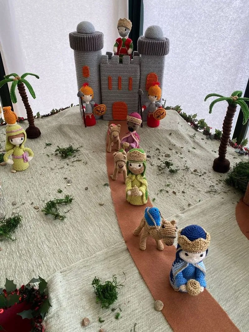 Imágenes del Nacimiento y de la XI Feria de los dulces de las monjas