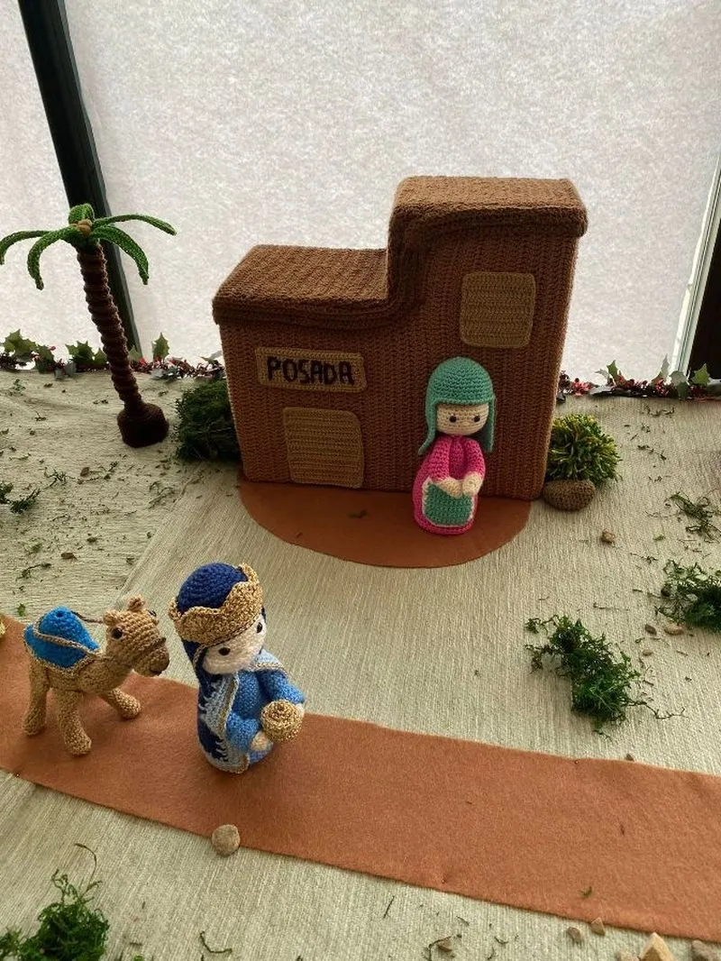 Imágenes del Nacimiento y de la XI Feria de los dulces de las monjas