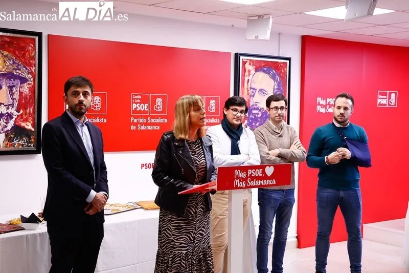 Encuentro navideño del PSOE de Salamanca. Foto de David Sañudo